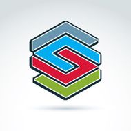 Abstract icon abstract symbol vector graphic design element N5