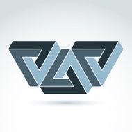 Abstract icon abstract symbol vector graphic design element N6