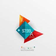 Geometric abstract shape infographic layouts N16