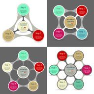 Vector infographics set N13