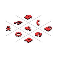 Vector isometric icon set Web N2