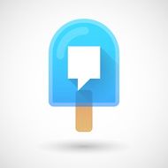 Ice cream icon with a tooltip