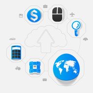 business sticker infographic N10