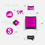 business sticker infographic N18