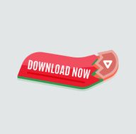 Colorful download web button Modern flat design N53