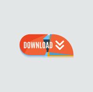 Colorful download web button Modern flat design N55