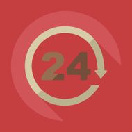 Flat concept set modern design with shadow marketing sales N11