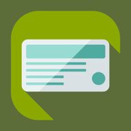 Flat concept set modern design with shadow marketing sales N14
