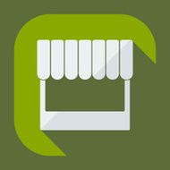 Flat concept set modern design with shadow marketing sales N18