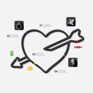 Valentine&#039;s Day infographic N16