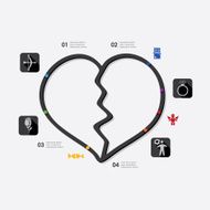 Valentine&#039;s Day infographic N17