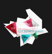 Vector fresh business abstract infographic N9