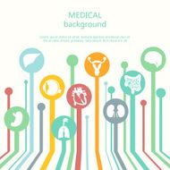 Concept of medical background Human anatomy N4