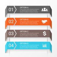 Vector arrows infographic Template for diagram graph presentation and chart N6