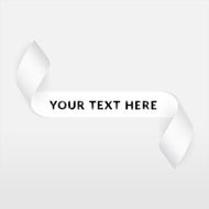 Ribbon - label design element