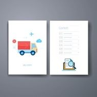 Templates Design Set of Web Mail Brochures Mobile Technology Infographic N69
