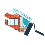 Renovation House remodeling flat design Vector N2