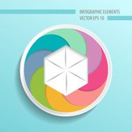 vector pie chart for your infographics