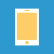 Smartphone flat icon N2