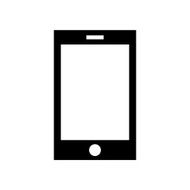 Smart phone icon symbol