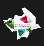 Vector fresh business abstract infographic N18