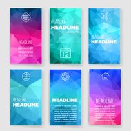 Templates Design Set of Web Mail Brochures Mobile Technology Infographic N167