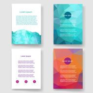 Templates Design Set of Web Mail Brochures Mobile Technology Infographic N222