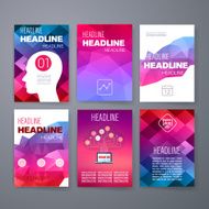 Templates Design Set of Web Mail Brochures Mobile Technology Infographic N241