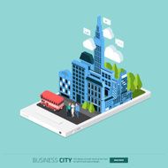 City on smartphone N3