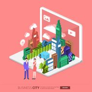 City on Laptop N6