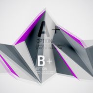 Geometric shapes in the air Vector abstract background N198
