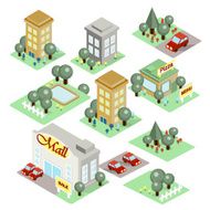 Set of the Isometric City N2