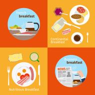 Continental and French Breakfast concepts