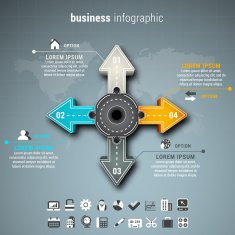 business infographic N210