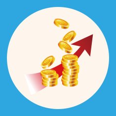 Financial charts theme elements N7