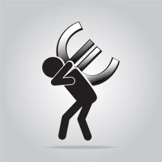 Man carrying with a money sign N4