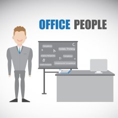 Smart Employment Character and His Work table N2