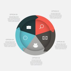 Infographic Templates for Business Vector Illustration N582