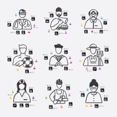 professions infographic N4