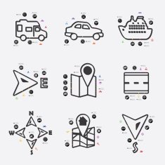 navigation infographic N13
