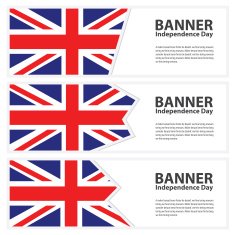 united kingdom Flag banners collection independence day N2