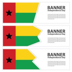 guinea Flag banners collection independence day N2