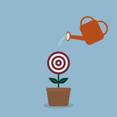 watering target plant