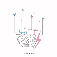Creative concept of the human brain N4