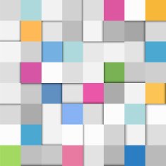 Squares flat background N2