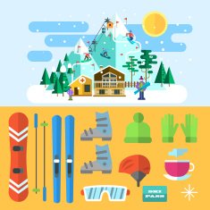 ski illustrations N3