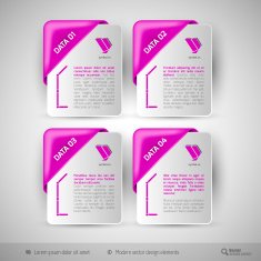 Business infographics template for web design N13