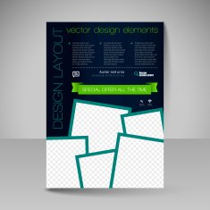 Site layout for design - flyer N38