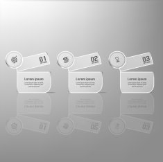 Infographics transparent banner N7