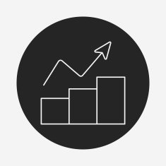 Information chart line icon N13